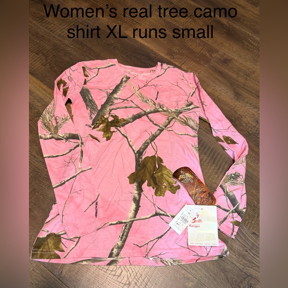 Realtree Pink Camo Long Sleeve Shirt